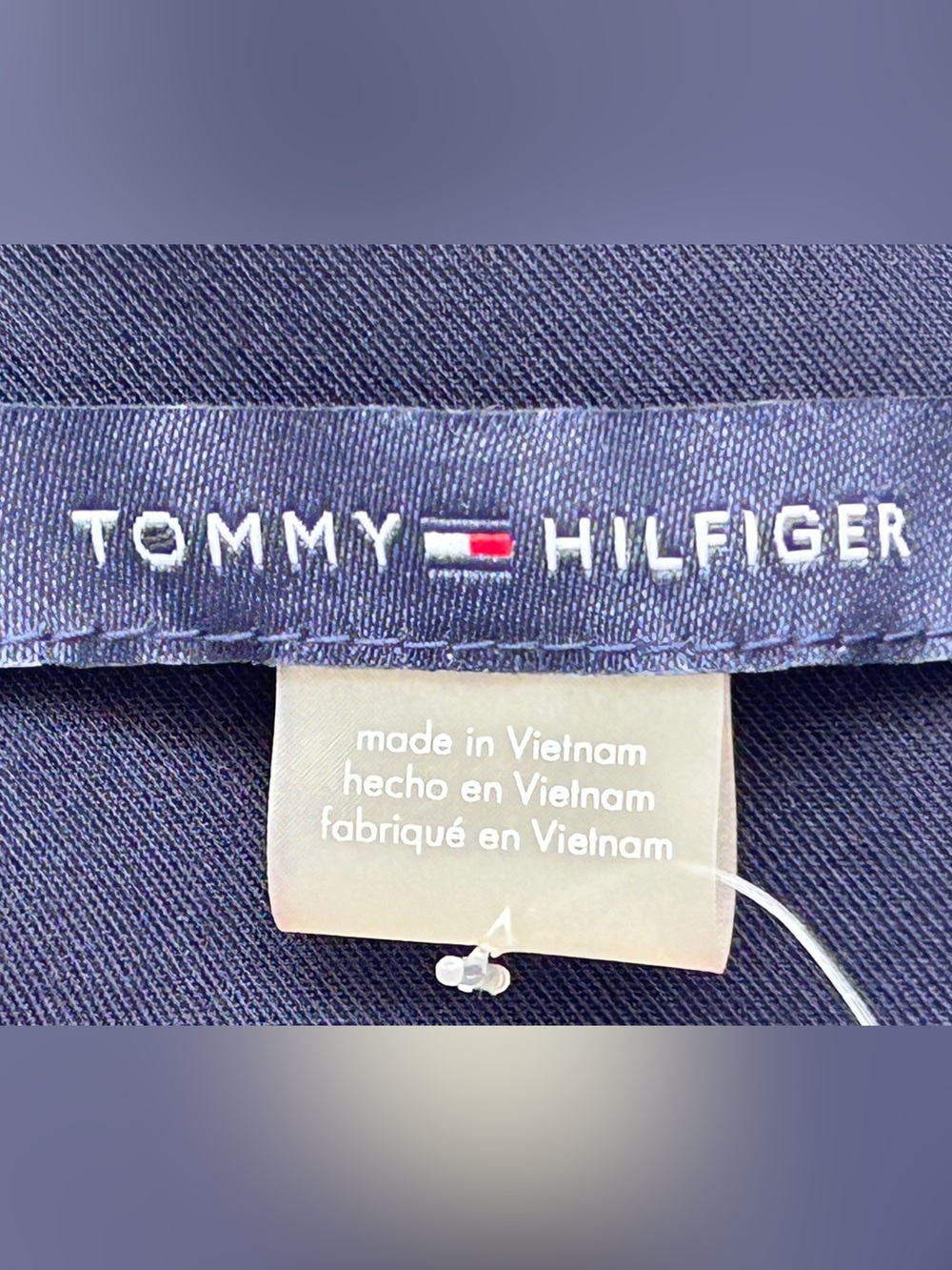 Tommy Hilfiger Women’s Single-Button Navy Blazer Crest Buttons Size 4 - Picture 9 of 14